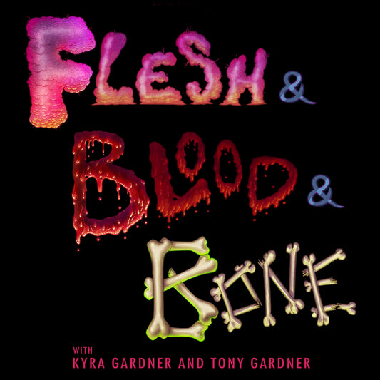 Flesh & Blood & Bone Square Sticker